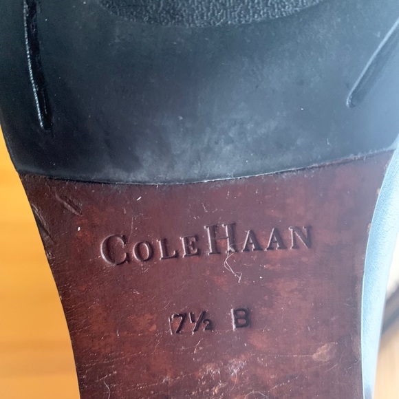 Cole Hann Black Leather Boots - Picture 4 of 4